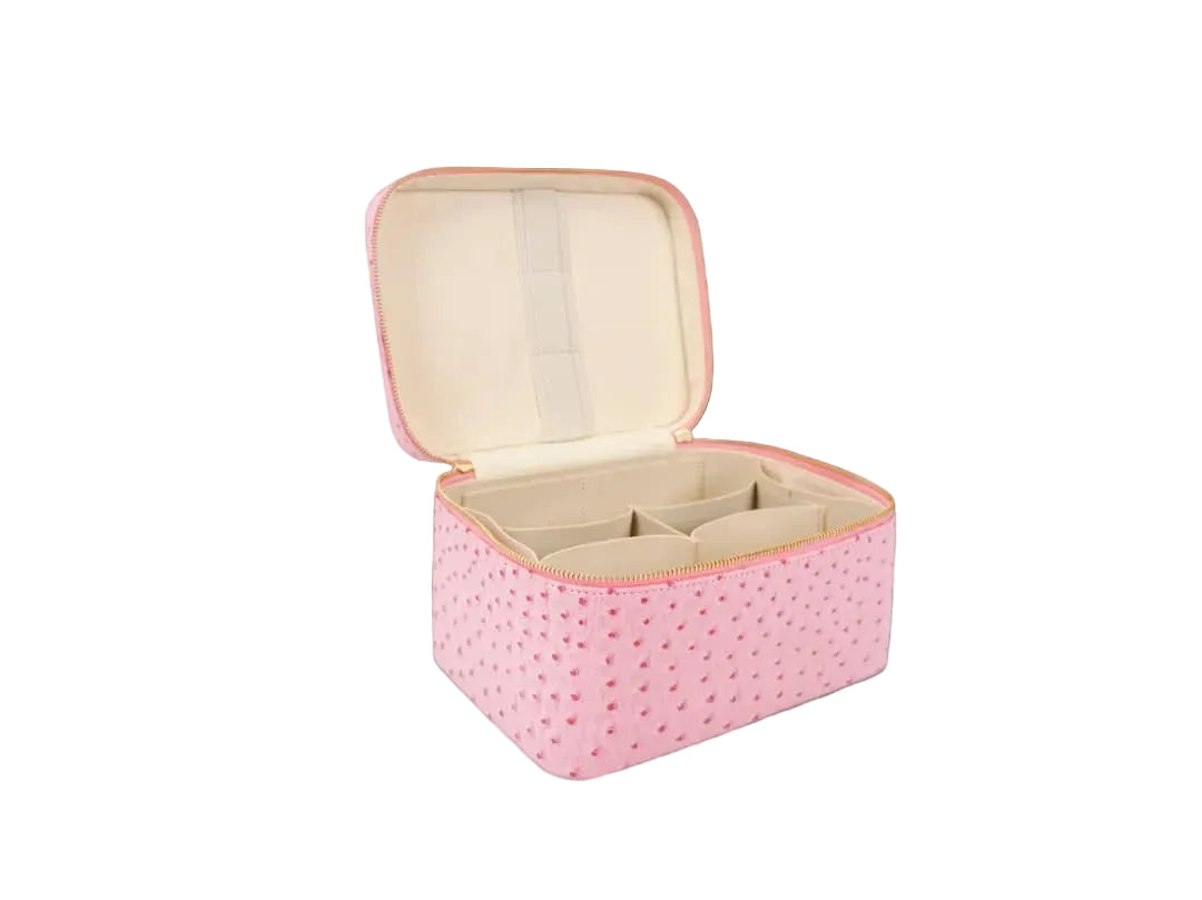 Pink vanity